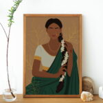 Indian Women Illustration painting