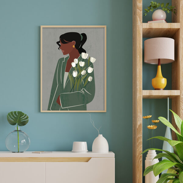 Buy modern women illustration painting online