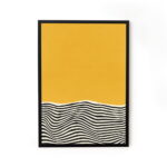 buy wall art online yellow abstract art painting