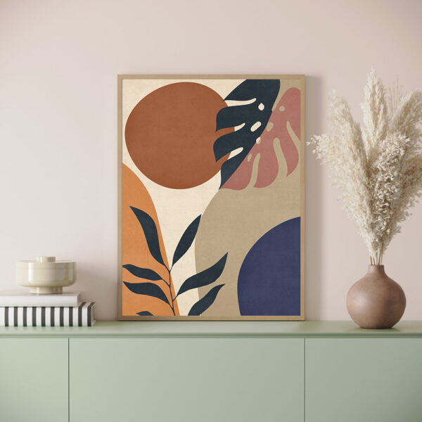 Buy beautiful boho wall art botanical painting online