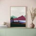 Buy affordable modern wall art landscape painting online