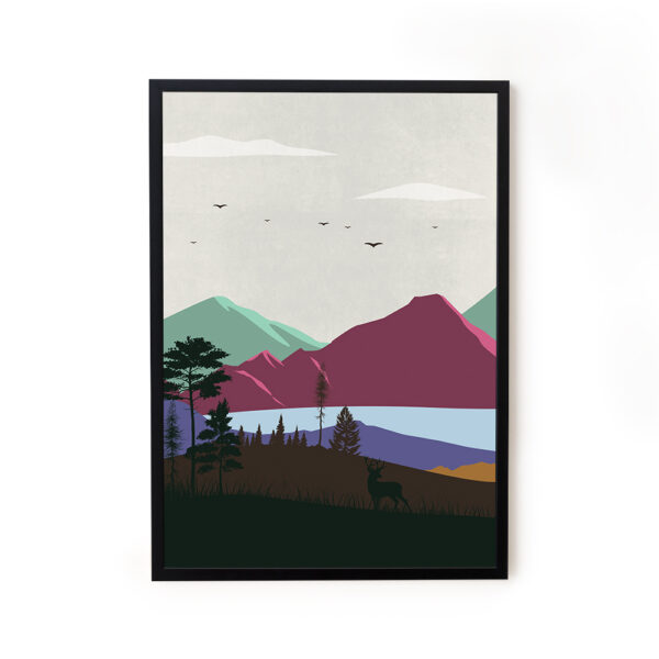 Buy affordable modern wall art landscape painting online