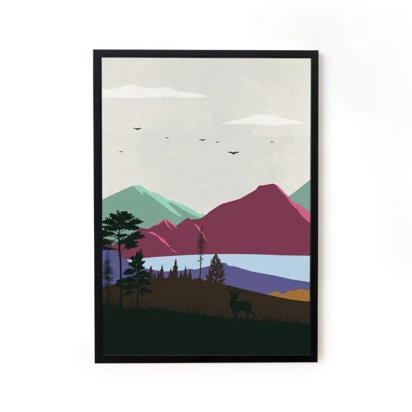 Buy affordable modern wall art landscape painting online