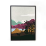 Buy affordable modern wall art landscape painting online