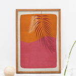 Buy Modern Boho wall art botanical painting online