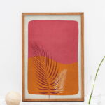 Buy Modern Boho wall art botanical painting online