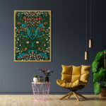 Buy william morris framed home decor wall art painting