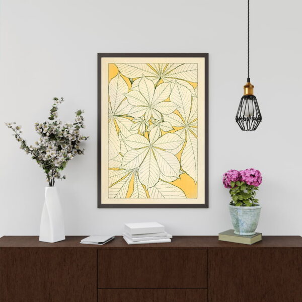 Framed wall art painting home decor