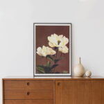 Framed wall art painting home decor