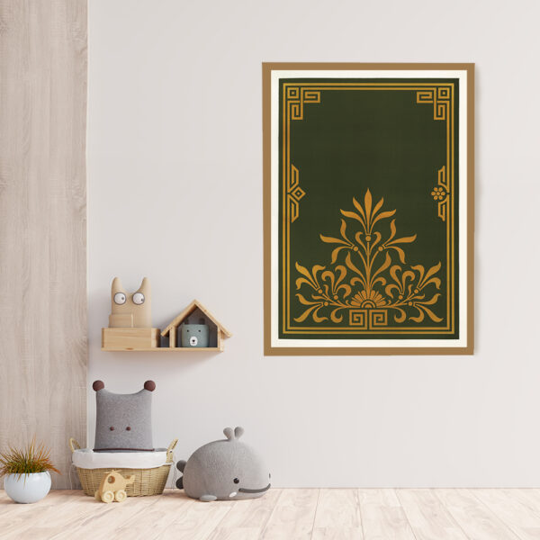 Framed wall art painting home decor
