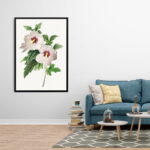 Framed wall art painting home decor