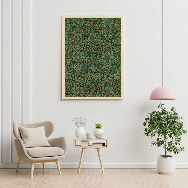 Buy william morris framed home decor wall art painting