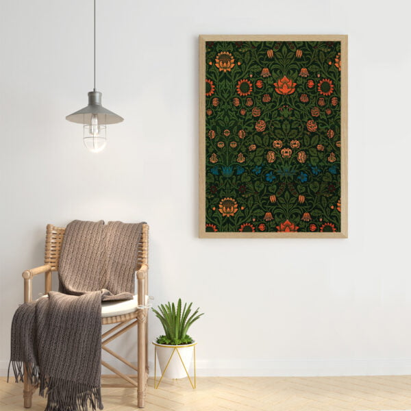 Buy william morris framed home decor wall art painting