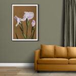 Framed wall art painting home decor