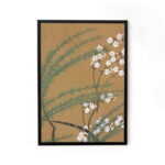 Japanese framed wall art painting home decor