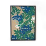 Japanese framed wall art painting home decor