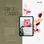 Gift card by Saaj to buy online paintings online