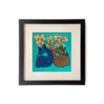 Duo Deer Original Gond Art Painting