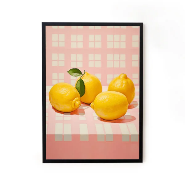 Pink Limes Maximalist Pop Wall Art Painting Online
