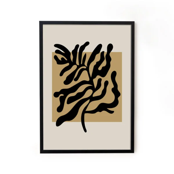 Bliss Boho Wall Art Decor Painting For Living Room