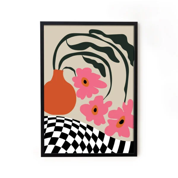 Soulful Boho Botanical Floral Wall Art for Home Decor