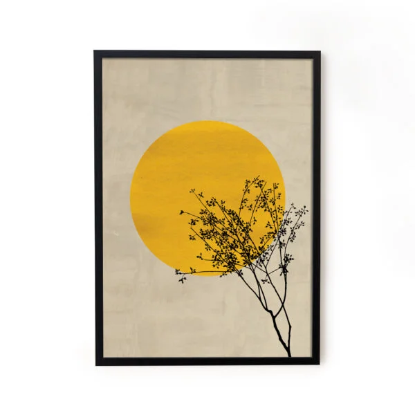 Tribal Harmony Boho Painting for Home Interior Decor