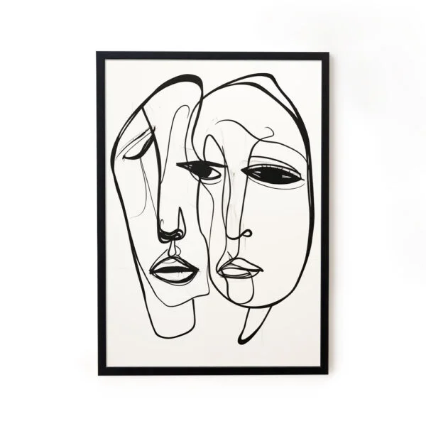 Color Merge Wall Art Decor Painting