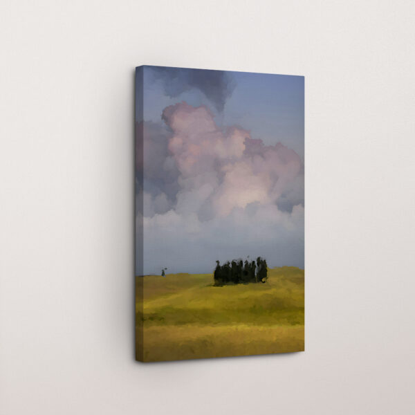 Whispering Meadows Landscape Canvas Art