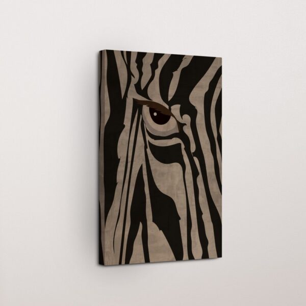 Serene Eyes Woman Face Modern Wall Poster