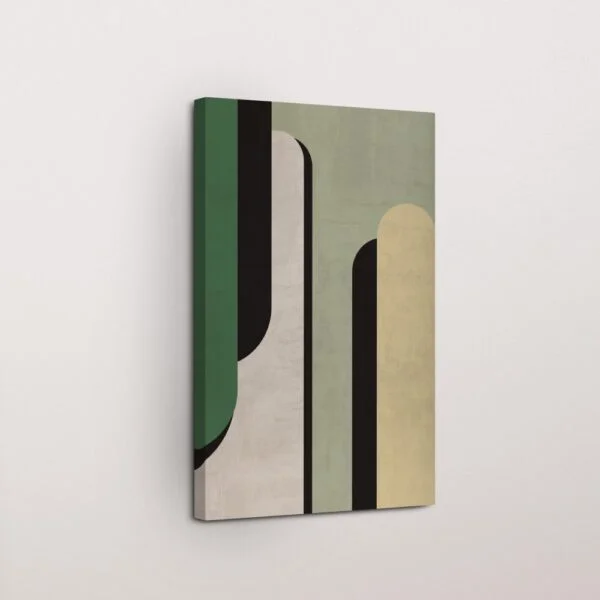 Blush Harmony Abstract Canvas Wall Art