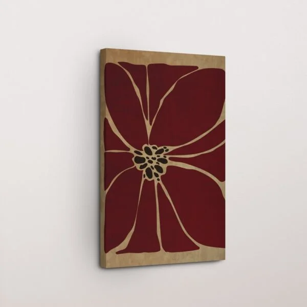 Warped Grids Abstract Canvas Painting