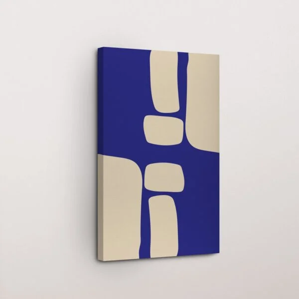 Arctic Flow Cool Tones Wall Poster