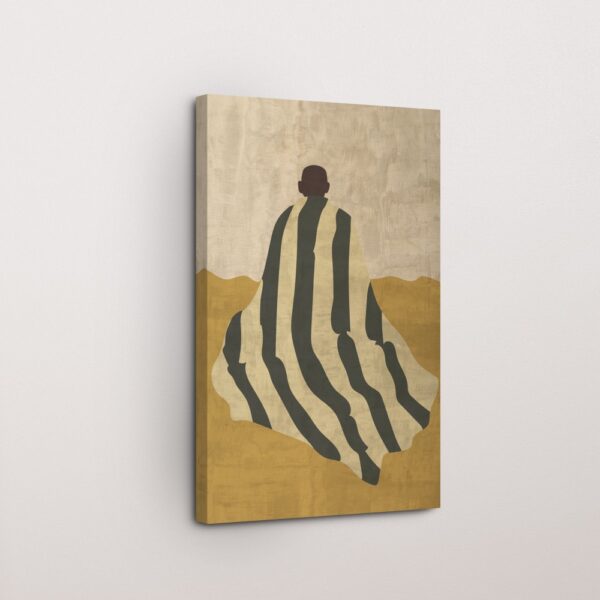 Disguised Beauty Abstract Woman Portrait Art