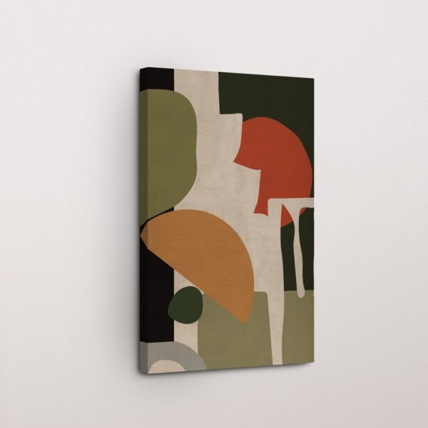 Patchwork Harmony Canvas Wall Art