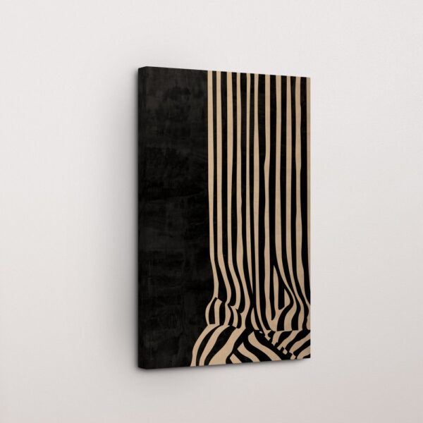 Rhythmic Grids Abstract Wall Decor