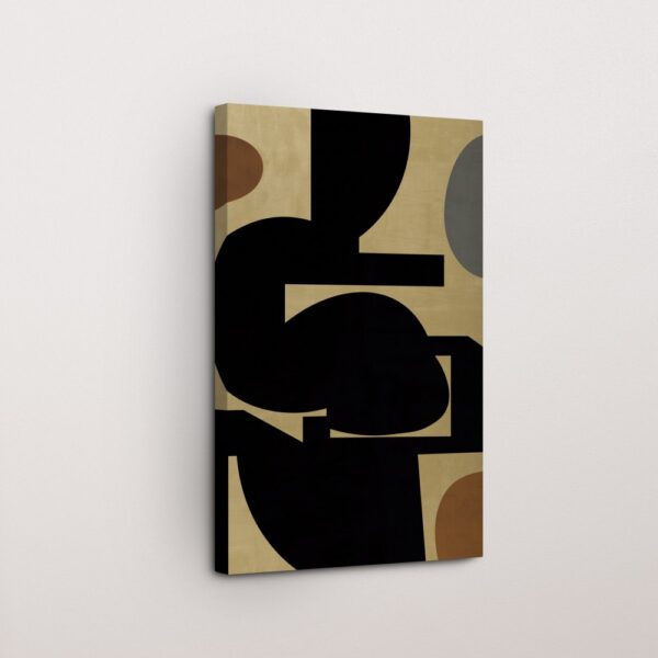 Textile Echo Abstract Wall Poster