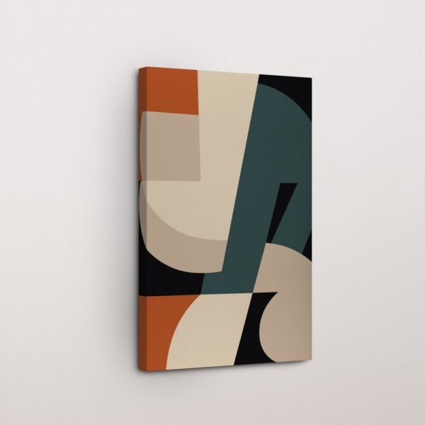 Echo Layers Abstract Wall Canvas