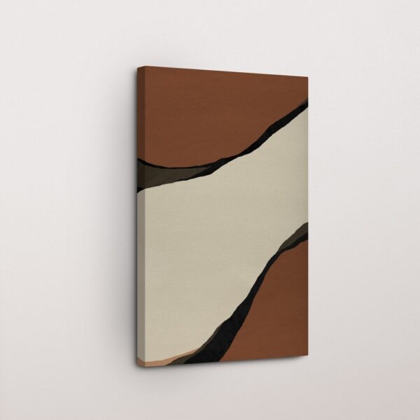Midnight Hues Geometric Art Canvas for Living Room