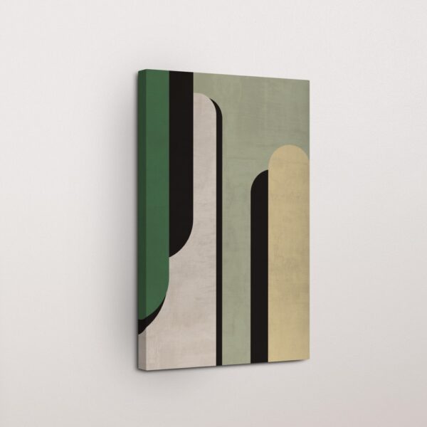 Blush Harmony Abstract Canvas Wall Art