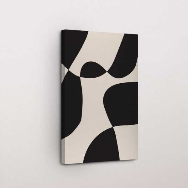 Geometric Chess Mirage Canvas Wall Art