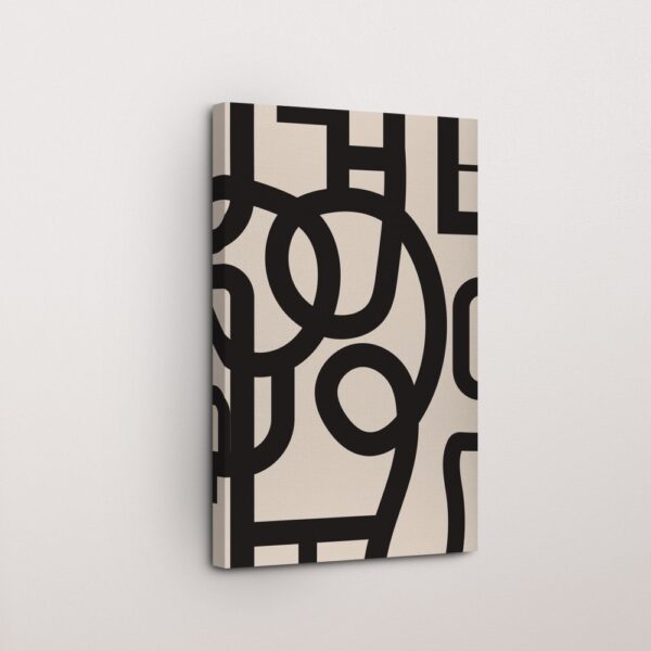 Intersecting Paths Modern Wall Decor