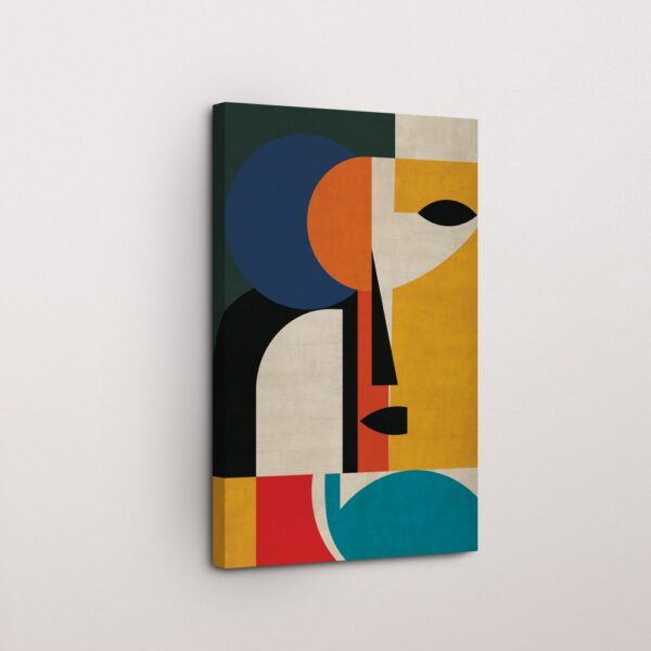 Mystic Eyes Modern Woman Face Wall Poster